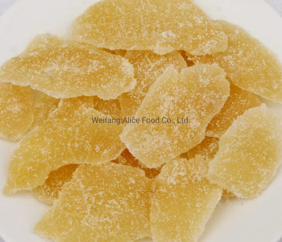 Organic Best Selling Dried Fruits Crystallized Ginger Dried Ginger Preserved Ginger