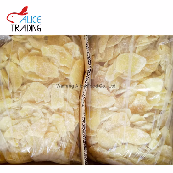 La frutta secca biologica più venduta Zenzero cristallizzato Zenzero essiccato Zenzero conservato