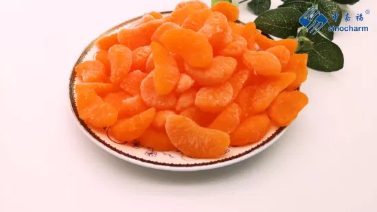 Sinocharm 2021 Satsuma IQF Segmento Mandarin Orange con certificato HACCP